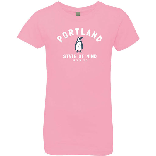 Youth Girls Portland Souvenir Penguin T-Shirt - Oregon Zoo