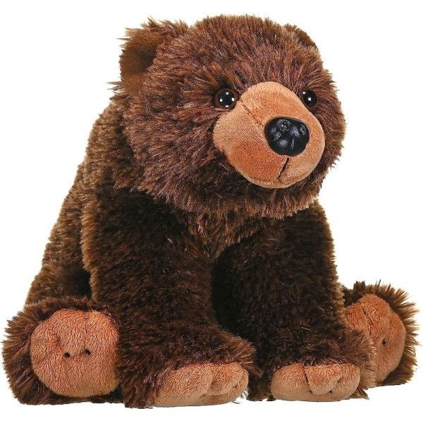 Cuddlekins Plush 12 Inch Grizzly Bear