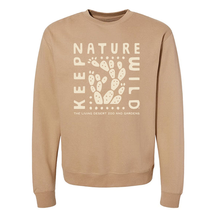 The Living Desert Zoo And Gardens Keep Nature Wild Fleece Sweatshirt