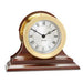 Presidential Clock Wood Mahogany Base Made in Massachusetts 