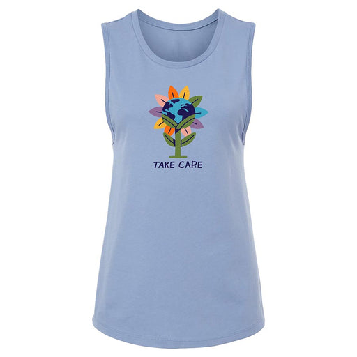 Ladies Take Care Pride Tank Top Shirt