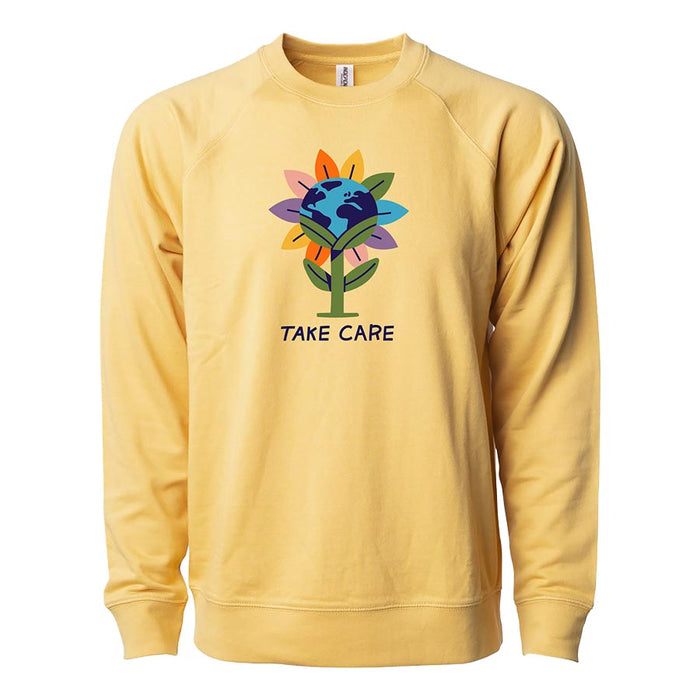 Adult Take Care Pride Terry Pullover Sweatshirt