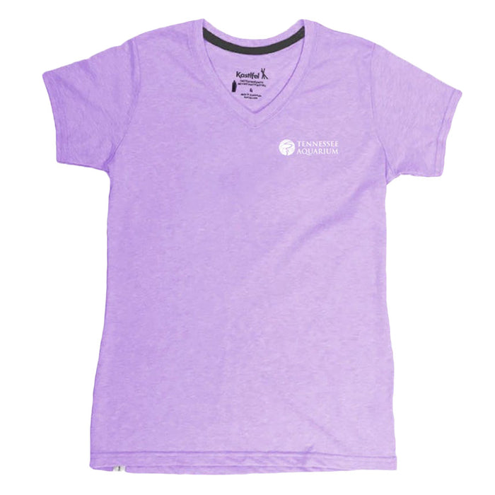 Tennessee Aquarium Ladies V-Neck Logo Tee