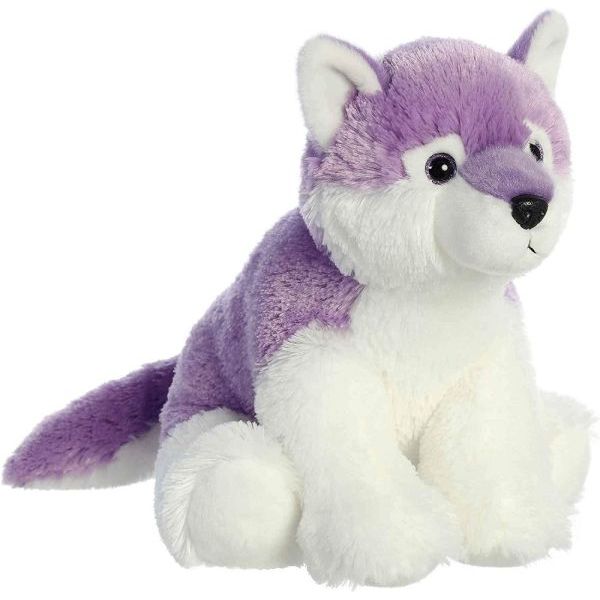 Plush Eco-Friendly Purple Wolf