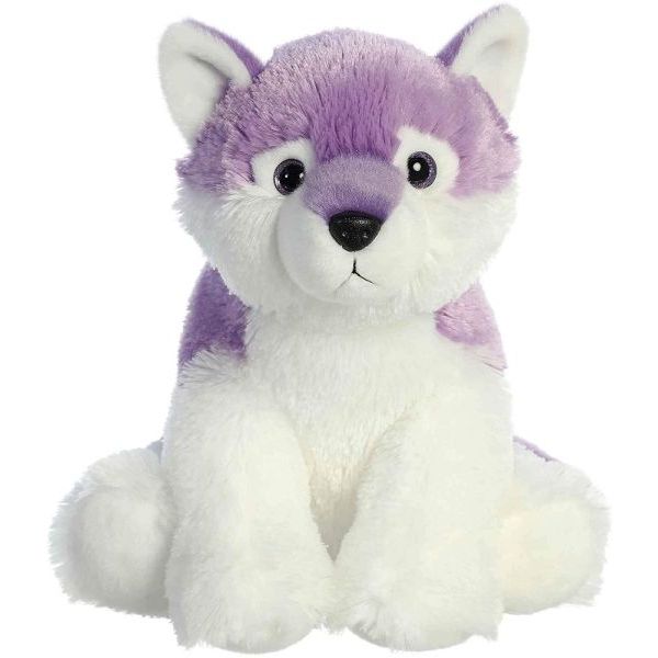 Plush Eco-Friendly Purple Wolf