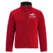 Adult Red Gettysburg Star Logo National Military Park Warm Fleece Jacket
