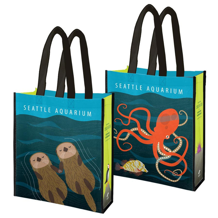 Seattle Aquarium Small Sustainable Reusable Bag