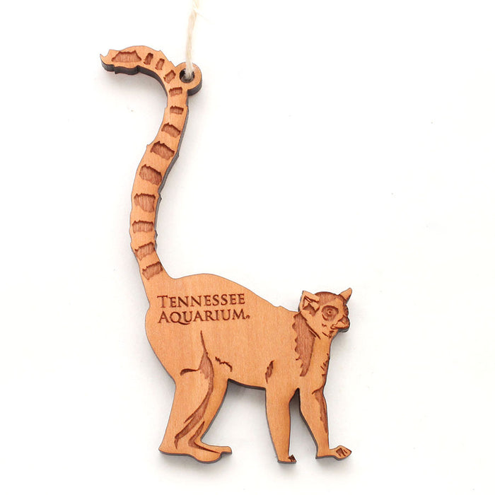 Wooden Eco Christmas Ornament Tennessee Aquarium Logo