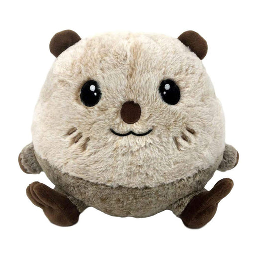 Round Fat Cute Sea Otter Stuffed Animal Plush