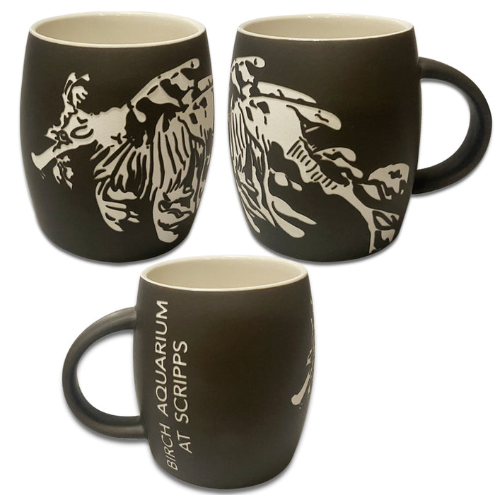 Birch Aquarium Deep Etched Sea Dragon Mug