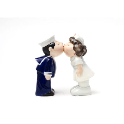 Nurse and Sailor Kissing Salt & Pepper Shakers