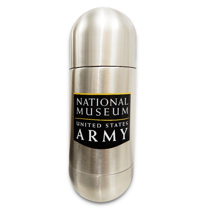 Vacuum Silver Bottle Drink Bottle - United States Army Museum