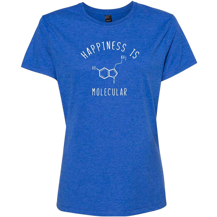 Ladies Franklin Institute Caffeine Molecule Tee Shirt