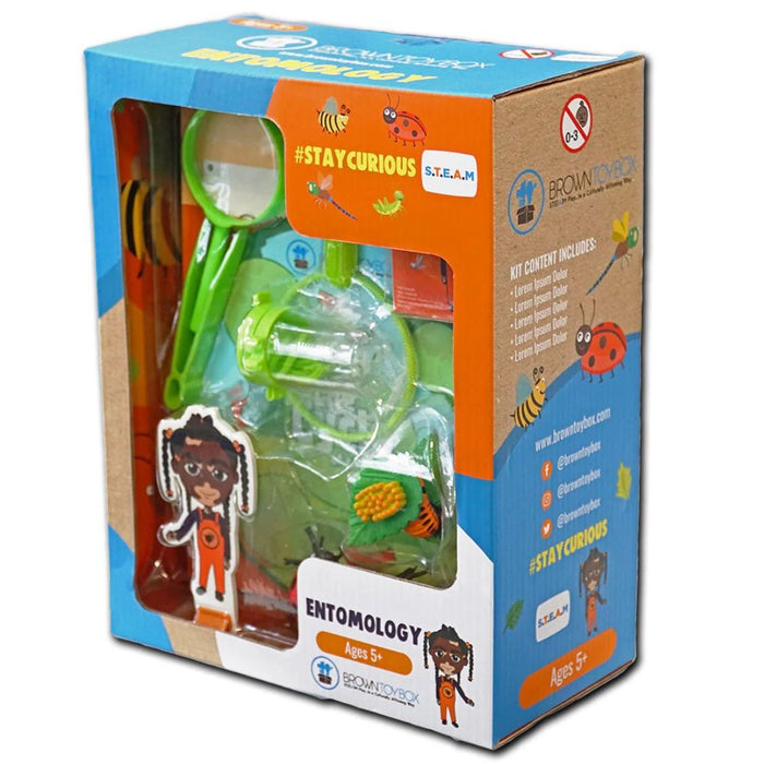 Brown Toy Box Entomology STEAM Kit