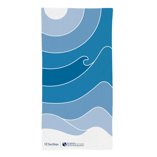 Scripps Institute of Oceanography Cabana Beach Towel