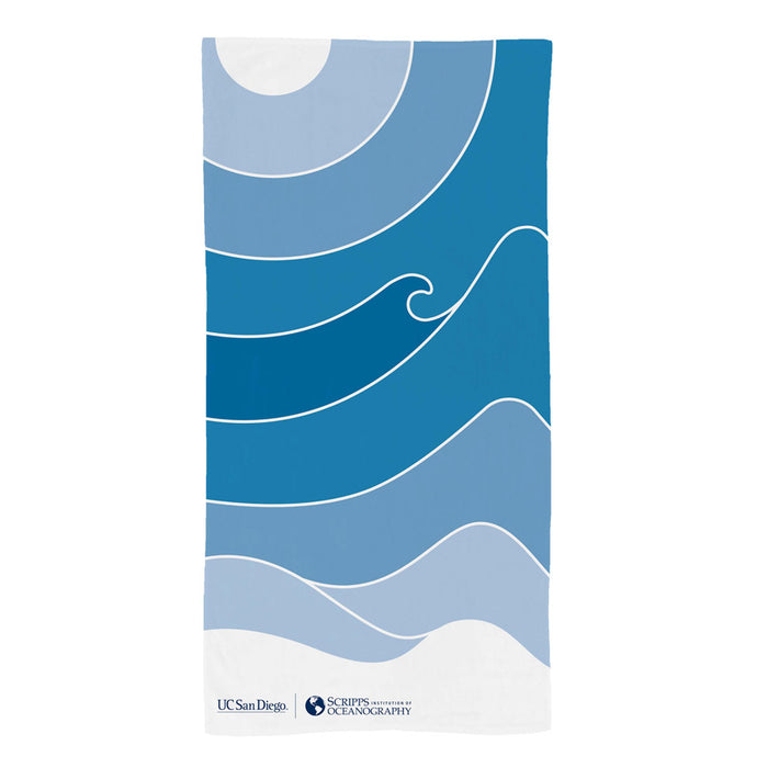 Scripps Institute of Oceanography Cabana Beach Towel