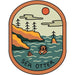 Sea Otter Pacific Coast Vinyl Sticker