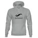Seattle Aquarium Logo Fleece Mens Hooded Sweatshirt