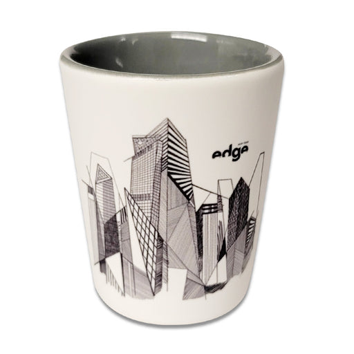 Hudson Yards Edge Abstract Shot Glass