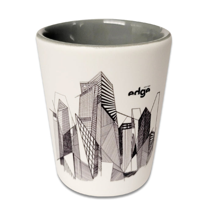 Hudson Yards Edge Abstract Shot Glass