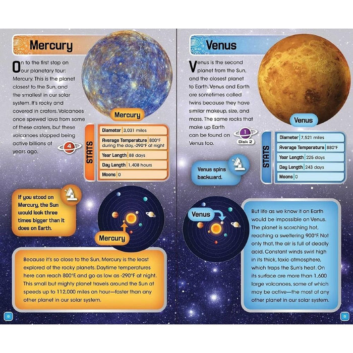Space Explorer Guidebook and Projector