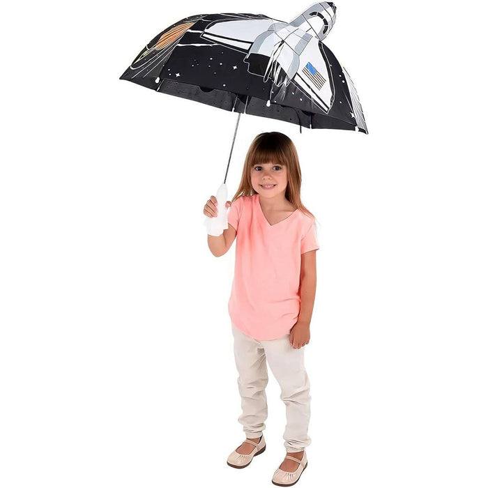 Space Ship 3D Children's Umbrella