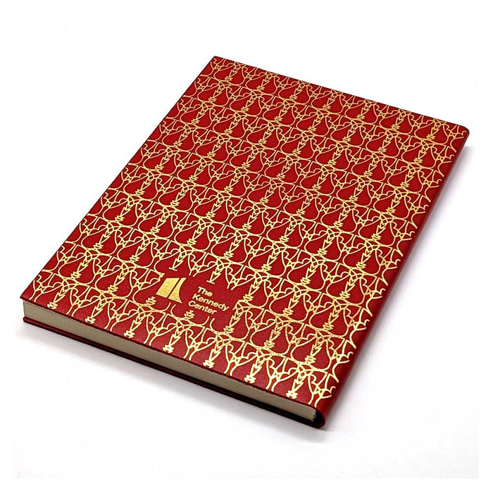 The Kennedy Center Opera House Curtain Leather Notebook