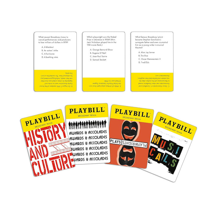 Playbill Broadway Trivia: 200 Questions for Fans of Musicals, Plays, and Theatre History