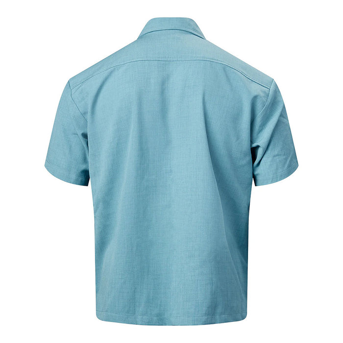 Retro Cocktail Men's Button-Up Shirt