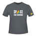 Enough Space for Everyone Rainbow Unisex T-shirt - Adler Planetarium Logo