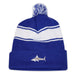 Pom Pom Shark Hat Knit Beanie