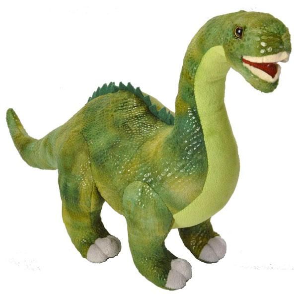 Eco-Friendly Textured Plush Diplodocus