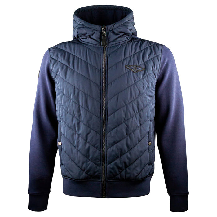 Top Gun Quilted Zip Sweatshirt