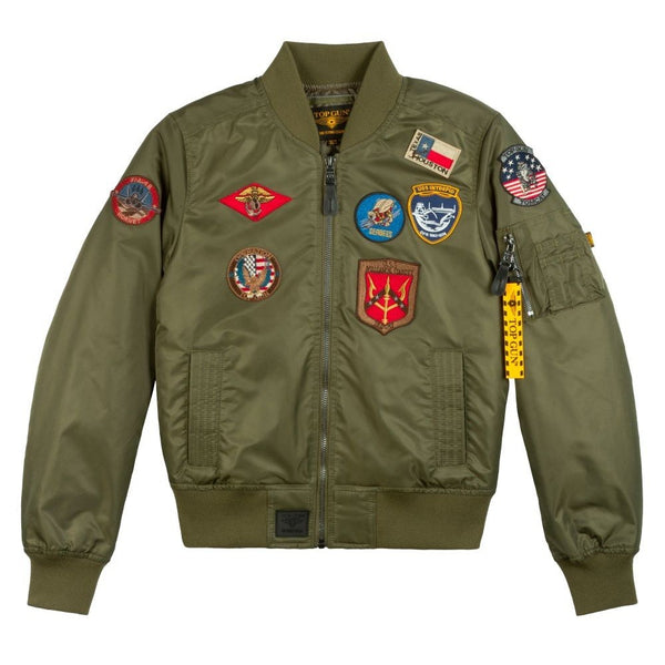 Intrepid Museum Top Gun Women's Bomber Jacket — Muze Merch