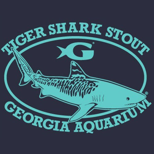 Tiger Shark Stout Zipper Fleece - Georgia Aquarium - Front Left Chest