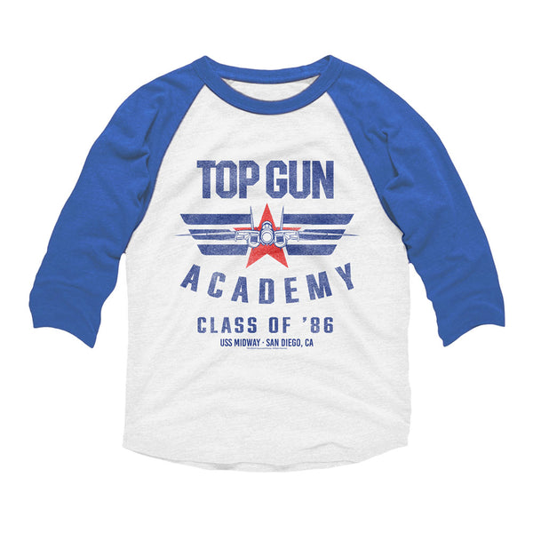 USS Midway Museum Top Gun Raglan Youth T-Shirt