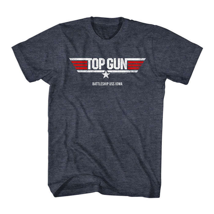 Battleship IOWA Top Gun T-Shirt