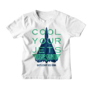 Battleship IOWA Top Gun Youth T-Shirt