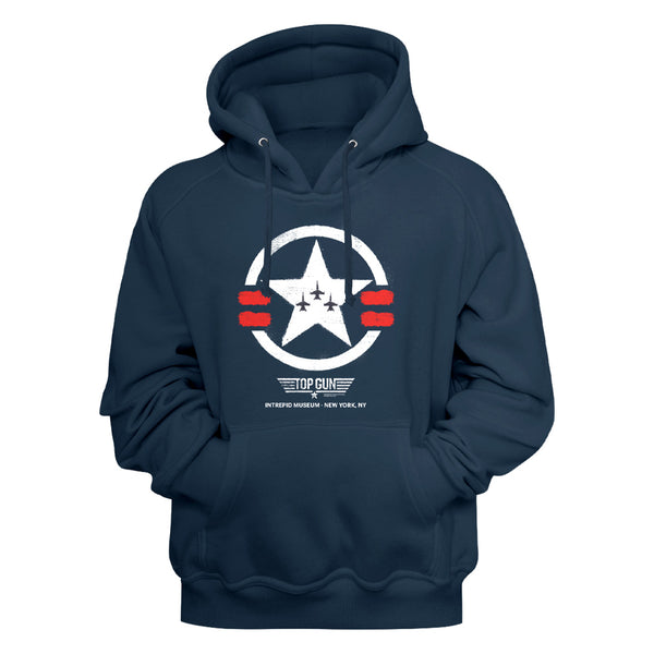 Intrepid Museum Top Gun Star Hooded Sweatshirt