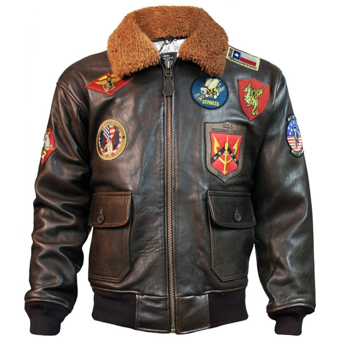 Men's G-1 Flight Jacket by Top Gun