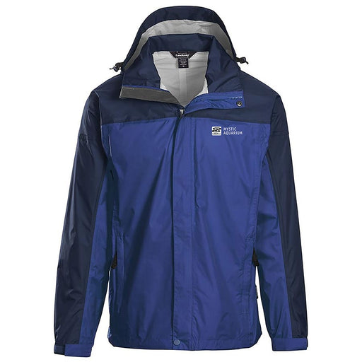 Packable Seam-Sealed Rain Jacket - Mystic Aquarium
