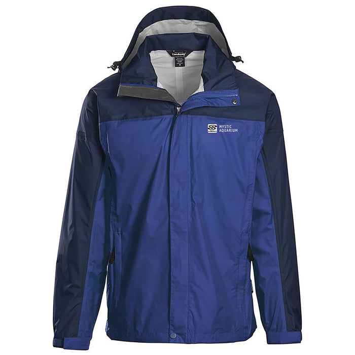 Packable Seam-Sealed Rain Jacket - Mystic Aquarium