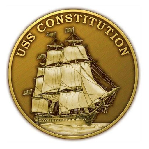 USS Constitution Great Chase Medallion