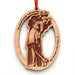 USS Midway The Kiss Wood Ornament