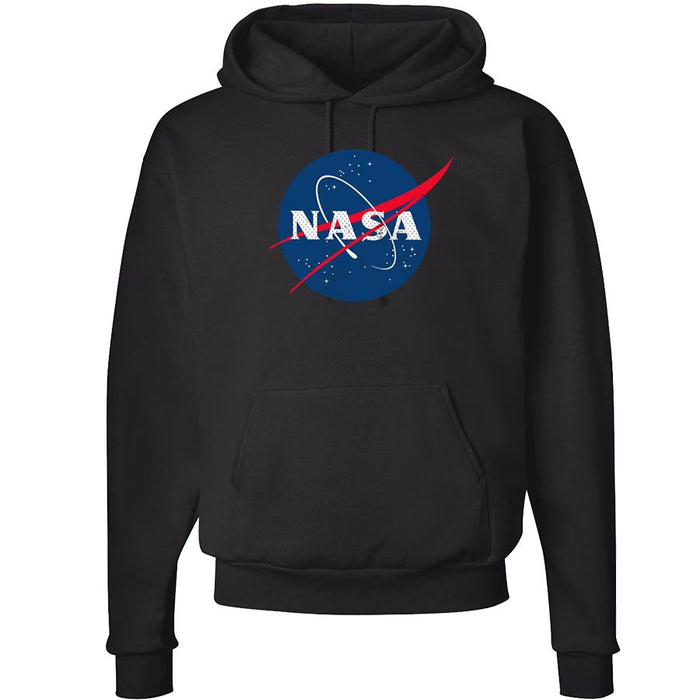 Adult NASA Logo Hooded Sweatshirt - Intrepid Museum