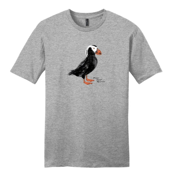 Adult Short Sleeve Tee Puffin - Oregon Coast Aquarium Logo
