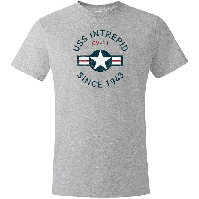 Adult USS Intrepid Museum Insignia T-Shirt