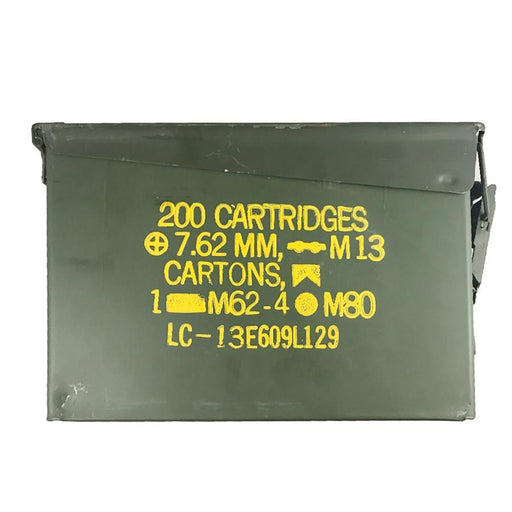 Used 30 Cal Ammo Can Carton
