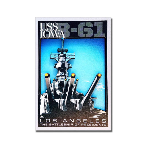 USS IOWA BB-61 D Magnet