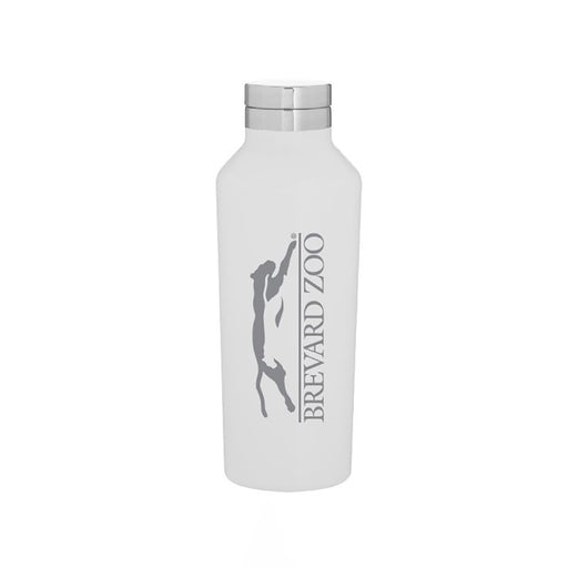 Brevard Zoo Logo Stainless Steel Water Bottle